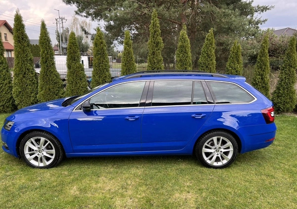 Skoda Octavia cena 75999 przebieg: 55000, rok produkcji 2019 z Warszawa małe 154